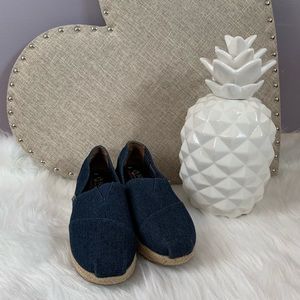 BOBS from Skechers Blue Denim Espadrilles